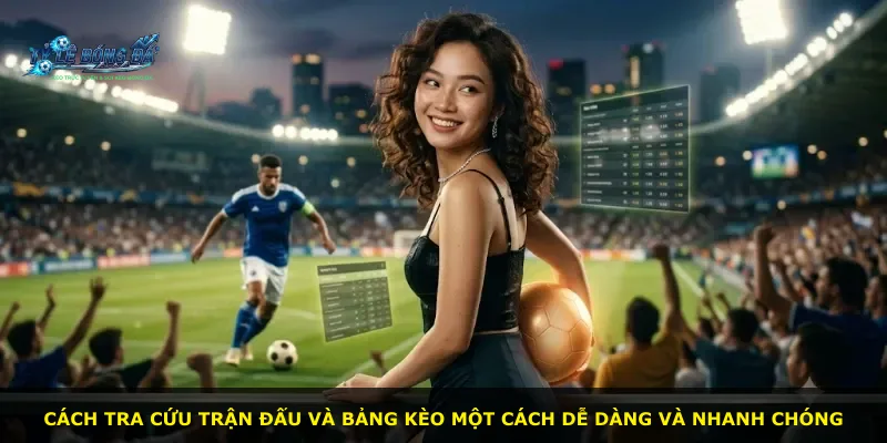 Cách tra cứu trận đấu và bảng kèo một cách dễ dàng và nhanh chóng