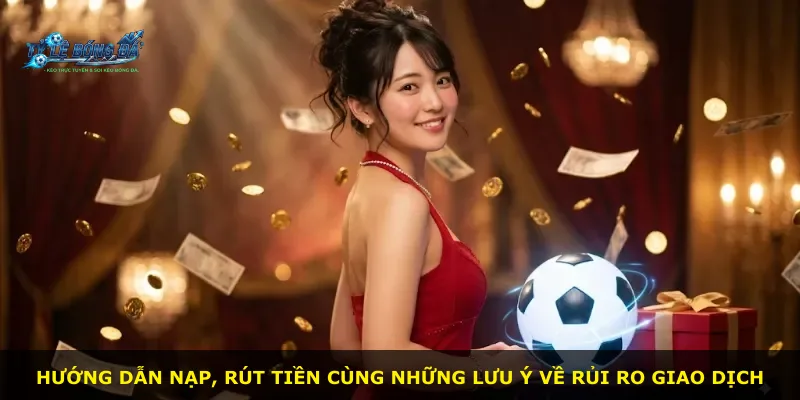 Hướng dẫn nạp, rút tiền cùng những lưu ý về rủi ro giao dịch