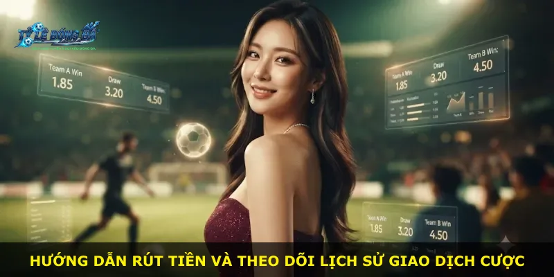 Hướng dẫn rút tiền và theo dõi lịch sử giao dịch cược