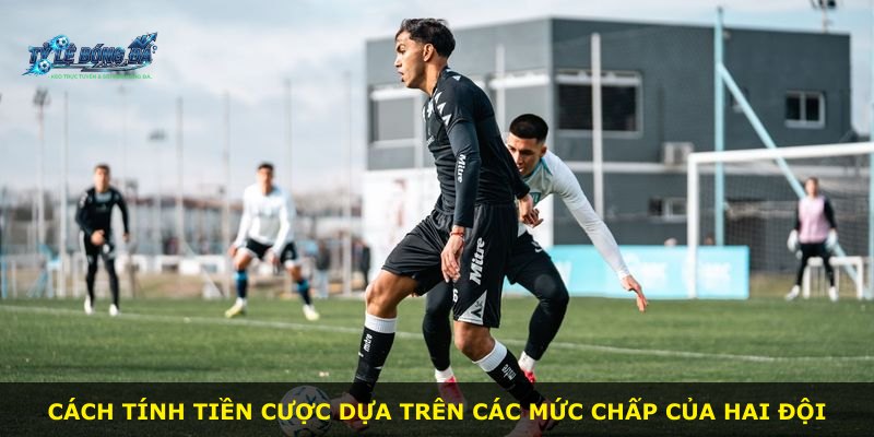 Cách tính tiền cược dựa trên các mức chấp của hai đội